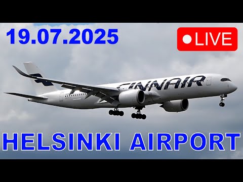 馃敶 LIVE Helsinki Airport Plane Spotting (EFHK/HEL)