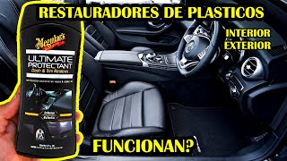 RESTAURADORES de plasticos del coche, FUNCIONAN? Interior y exterior