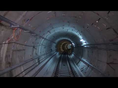 Thessaloniki Metro: Inspection of tunnels & construction sites by the Gen. Sec. of Infrastructure.