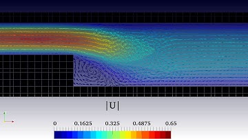135 Flow over backward facing step