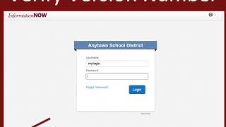 InformationNOW Login Screen Changes