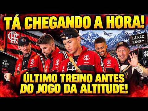 JOGADORES DO MENGÃO INDO PRO ÚLTIMO TREINO DO MENGÃO ANTES DO JOGO EM QUITO! LEILA PASSA VERGONHA!