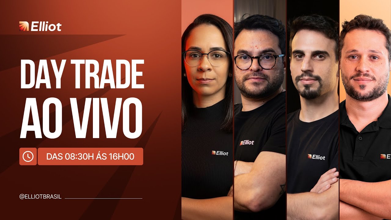 Day Trade ao Vivo na Elliot - Índice, Dólar, Bitcoin e Ações - 17/12/25