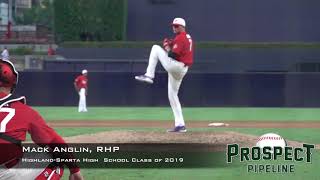 Mack Anglin, RHP, Highland Sparta High School Class of 2019, Pitching Mechanics at 240 FPS Mack Anglin, RHP, Highland Sparta High School Class of 2019, Pitching Mechanics at 240 FPS