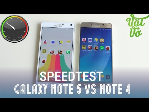 Vật Vờ| So sánh Galaxy Note 5 và Galaxy Note 4: tốc độ CPU, quản lí ram, hiệu năng