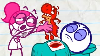 Pencilmiss Raises A Baby Dinosaur! | Animation | Cartoons | Pencilmation