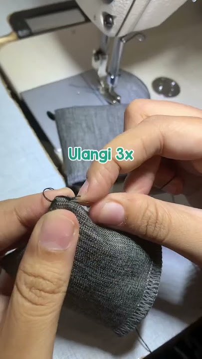 Tutorial Kancing Kait #fyp #tips #tutorial #hacks #sewing #sewingmachine #obras #fashion #outfit