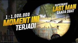 1 : 1.000.000 MOMENT INI TERJADI !! SUPERNAYR MODE LAST MAN EMANG GA ADA OBAT ! #pubg
