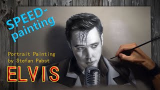 Elvis Presley | speed painting portrait 3D optic