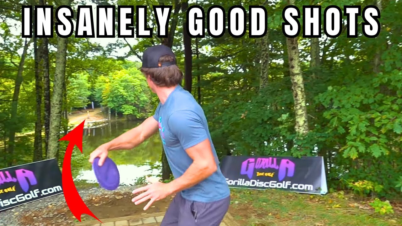 INSANELY GOOD DISC GOLF SHOTS Ezra Aderhold YouTube