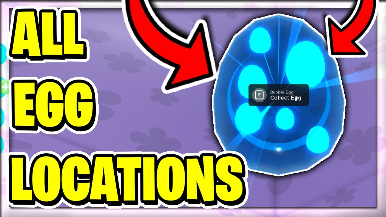 ALL EGG HUNT *LOCATIONS* In Roblox Science Simulator! Egg Hunt Event