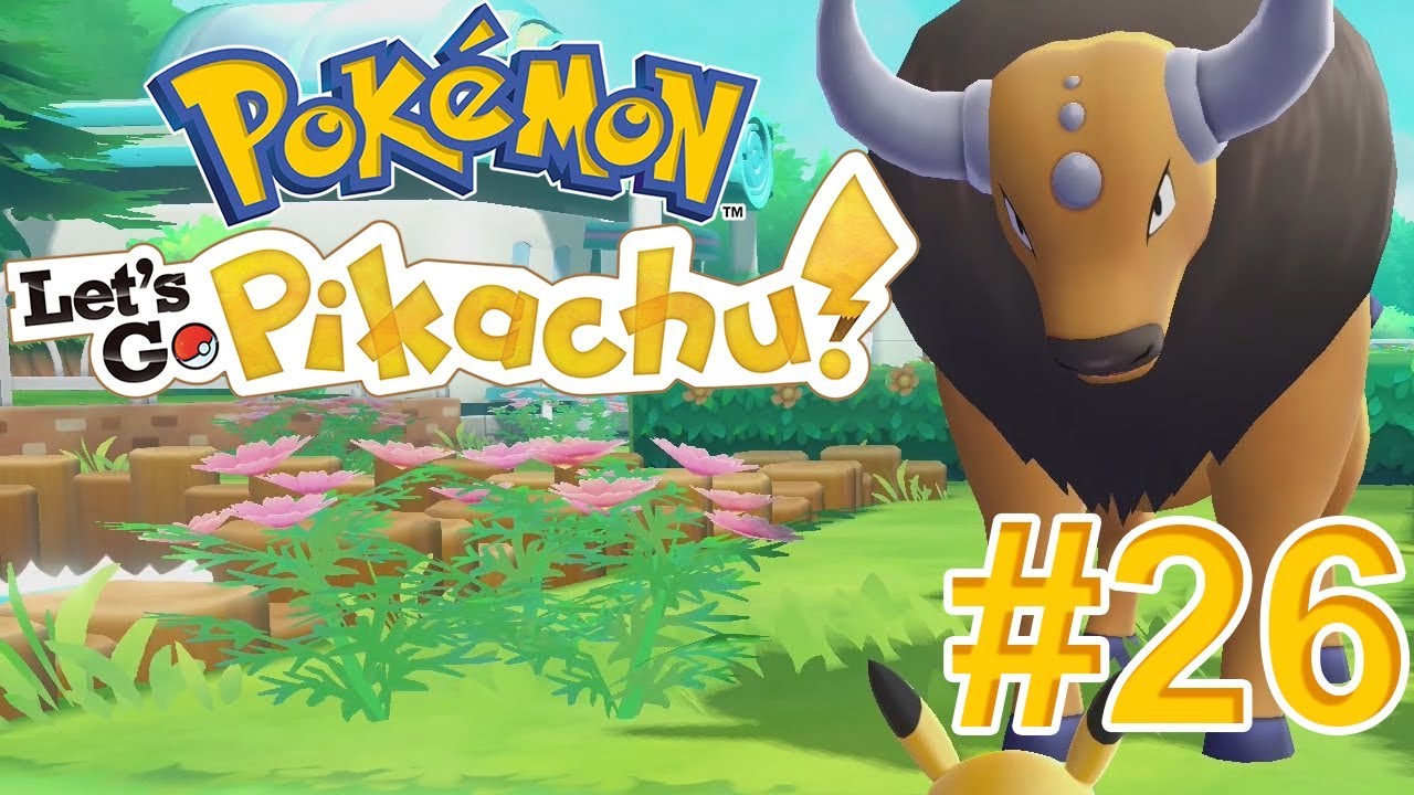 pokemon safari let's go pikachu