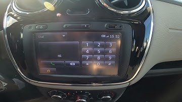 How to Make Phone Calls via Bluetooth in Dacia Lodgy ( 2012 – now ) | Dial a Number