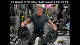 Me carrying all the grocery bags to make it in one trip @NexGenToo