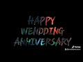 Happy wending anniversarys