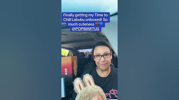 So adorable 🥰 #popmart #unboxing #blindbox #labubu