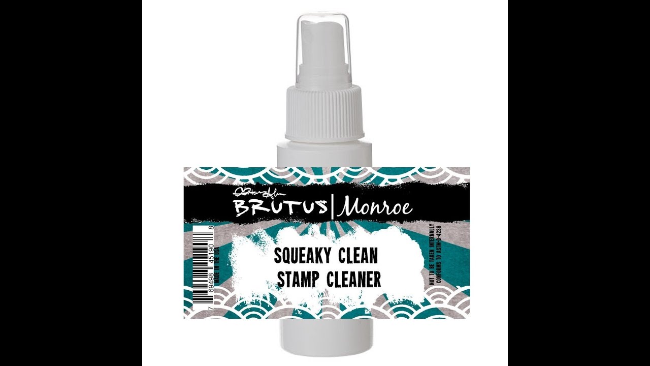 Brutus Monroe Squeaky Clean - 4 oz Stamp Cleaner Refill – Honey Bee Stamps