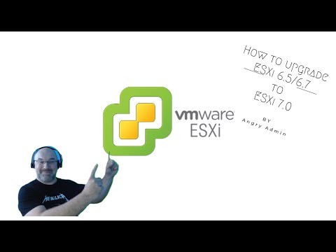 How to upgrade ESXi 6.5/6.7 to ESXi 7.0 #vmware #esxi #homelab