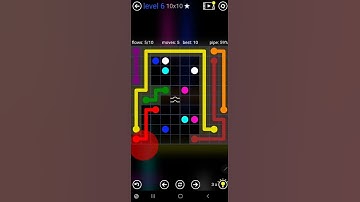 How To Solve Flow Free Bridges 10x10 Mania Pack Level 6 Board Walk Through Solution Walkthrough