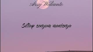 Padamu luka - Arsy Widianto (Lirik)