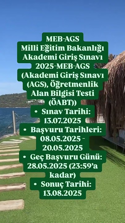 MEB-AGS Milli Eğitim Bakanlığı Akademi Giriş Sınavı 2025-MEB-AGS #kpss #atama #kpss2024 #mabags