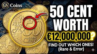 The GS Coins Special: Top 5 Ultra-Rare 50 Euro Cent Coins to Sell in 2026! 🚀