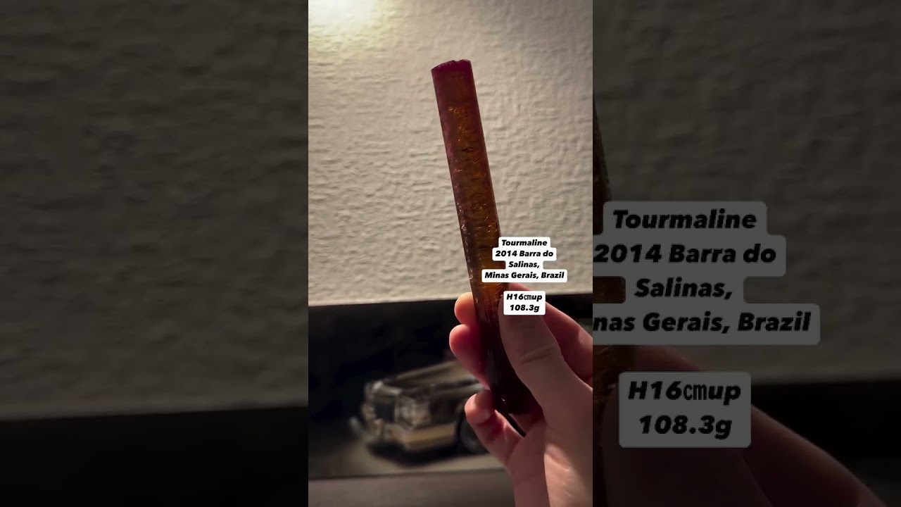 Beautiful High Quality Tourmaline rare piece For Collection 