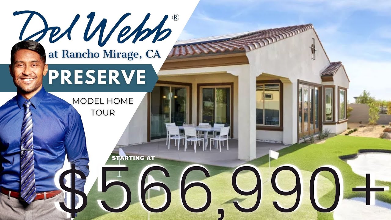 Putt around this Model Home Tour of PRESERVE starting at 566,990 Del