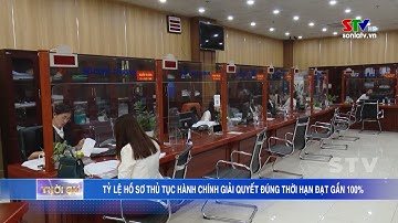 Tỷ lệ hồ sơ TTHC giải quyết đúng hạn đạt gần 100%