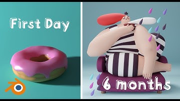 My 6 Months Blender Progress