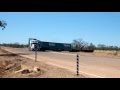 Toll quad road train near Derby- Western Australia 5-9-2015