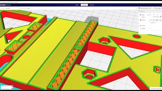 Cura 4.8.0 - Different infill in same print (inside cura use cube)