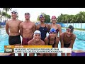 Nadadores intensificam preparação para competição internacional e representam o Brasil