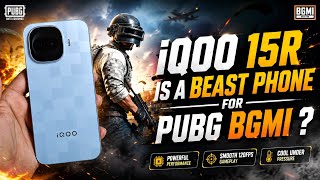 iQOO 15R PUBG BGMI💫 GAMING REVIEW | FPS & HEATING TEST | PERFORMANCE SMOOTH⚡ OR LAG WASTE OF MONEY?