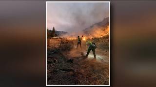 Big Grass Fire 34 contained nearly 1 000 firefighters assigned
