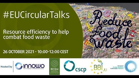 #EUCircularTalks: Food waste and resource efficiency