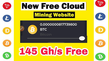 New Free Bitcoin Mining Website. 145/s Gh/s Free.New Free Cloud Mining Website. Zero Investment