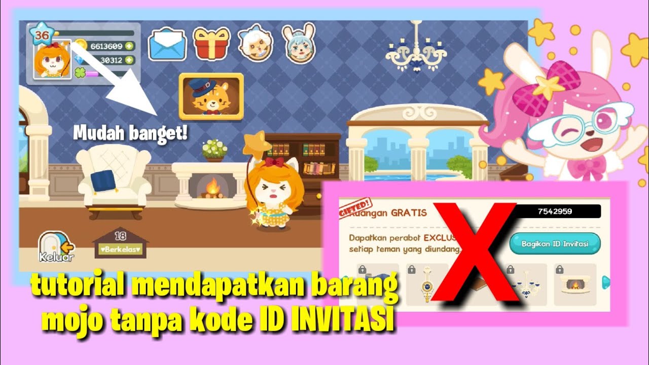 TUTORIAL MENDAPATKAN BARANG MOJO TANPA KODE ID INVITASI, MUDAH BANGET