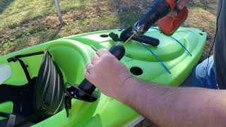 New Kayak Modifications Pt. 1