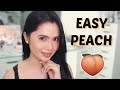 EASY PEACH Makeup Tutorial | Anna Cay ♥