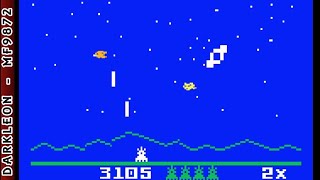 Intellivision - Astrosmash © 1981 Mattel - Gameplay