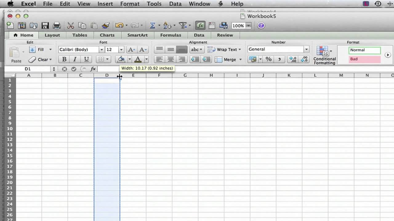 1 pixel เท่ากับกี่ cm  New 2022  How to Format Column Widths in Pixels in Excel 2007 : MS Excel Tips