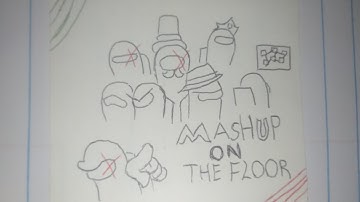 Mashup On The Floor | Fanmade Lyrics | Among us mashup