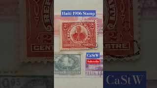Stamp Collecting Haiti #stamps #collection #coin #shortsvideo #shortsfeed #shorts