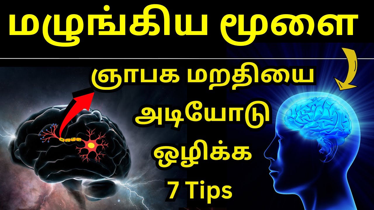 🧠மூளையின் திறனை 5 நிமிடத்தில் அதிகரிக்க 7 TIPS | Powerfull Brain-Memory Tips | #Brain