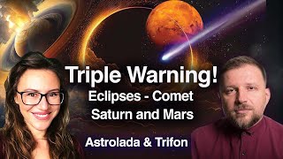 Warning Triple Alert Eclipse Comet Saturn Mars April 2024 Sidereal Astrology