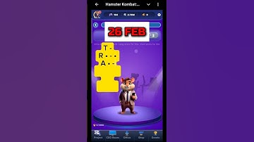 Hamster kombat daily cipher code today 26 Feb || hamster kombat Feb 26 #ciphercodes
