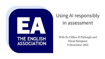 Using AI responsibly in assessment (11 December 2025)