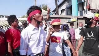 DVB - ကျောင်းသားသမဂ္ဂတွေ ဦးဆောင်ပြီး ဖမ်းဆီးခံရသူတွေကို လွှတ်ပေးဖို့ တောင်းဆို