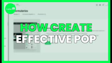 HOW TO CREATE effective POP-UPS for your EMAIL MARKETING CAMPAIGNS - MAILERLITE